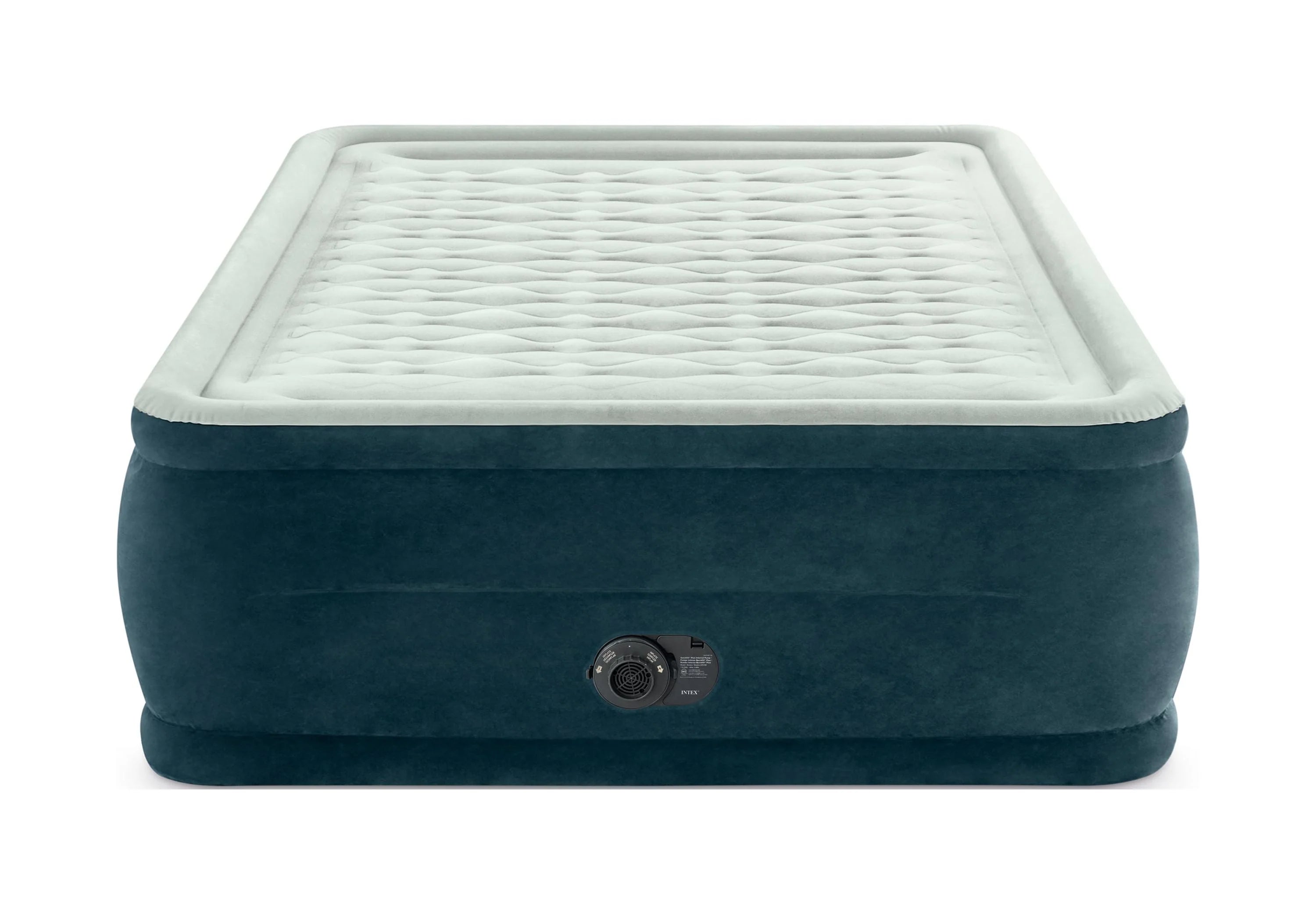 Intex Dream Lux Pillow Top Dura-Beam Airbed Mattress with Internal Pump, Queen D93685