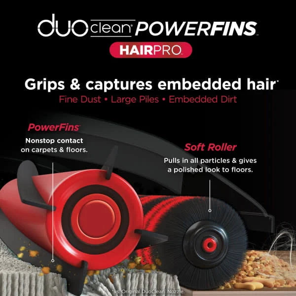 Shark Stratos UltraLight Corded Stick Vacuum with DuoClean PowerFins HairPro G8283