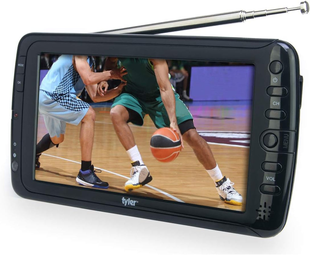 Tyler 7 Portable TV LCD Monitor Rechargeable HD-TV with Remote Control K94356