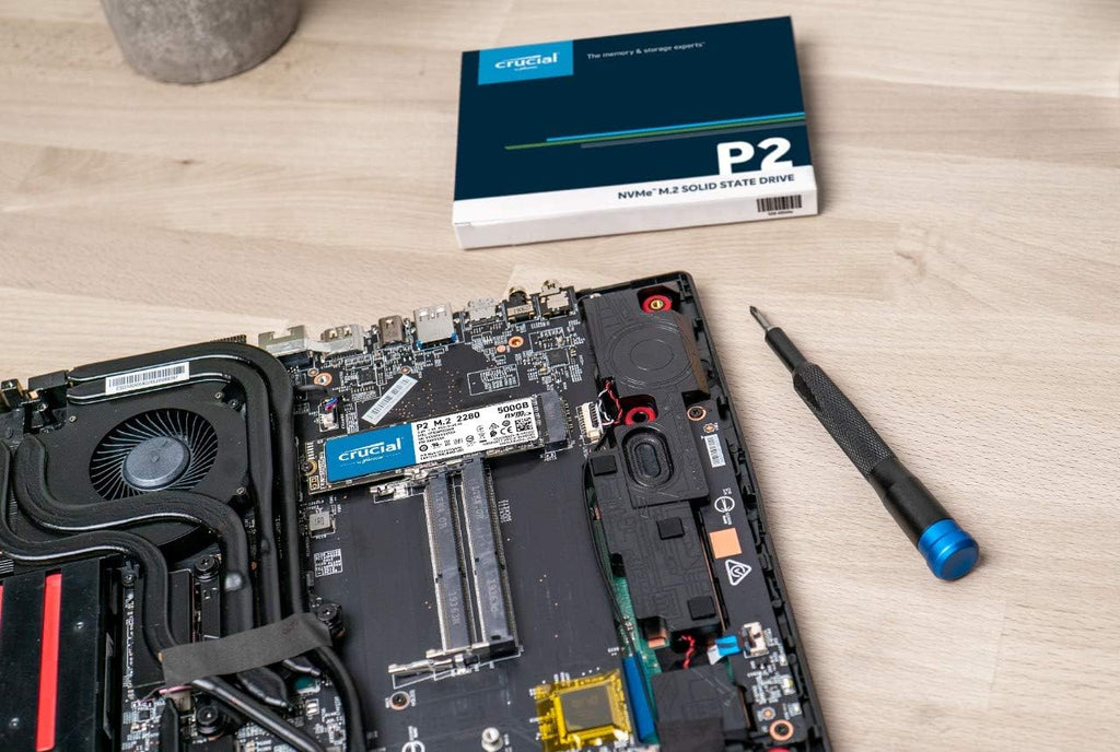 Crucial P2 2TB NVMe PCIe M.2 SSD H8738