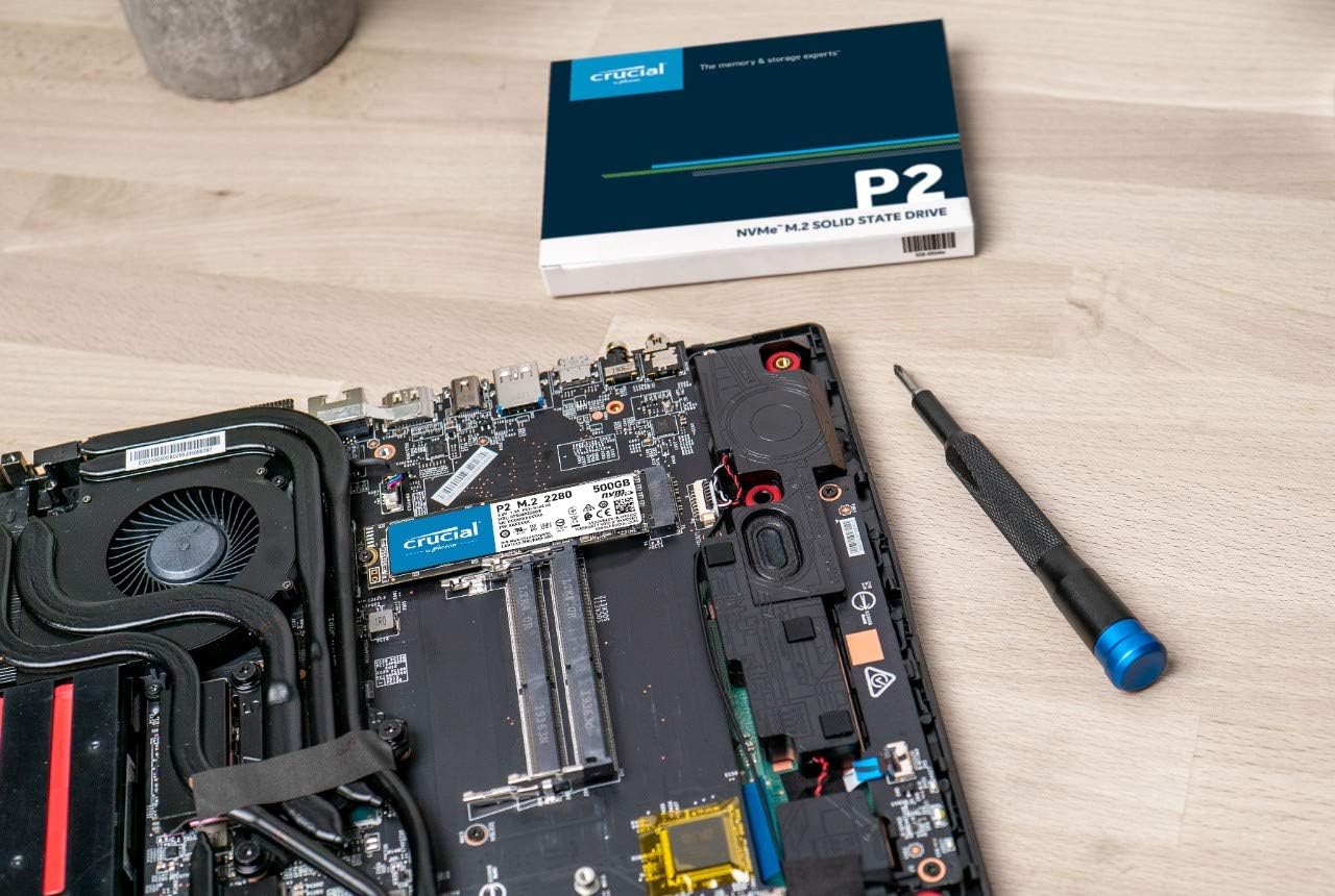 Crucial P2 2TB NVMe PCIe M.2 SSD H8738