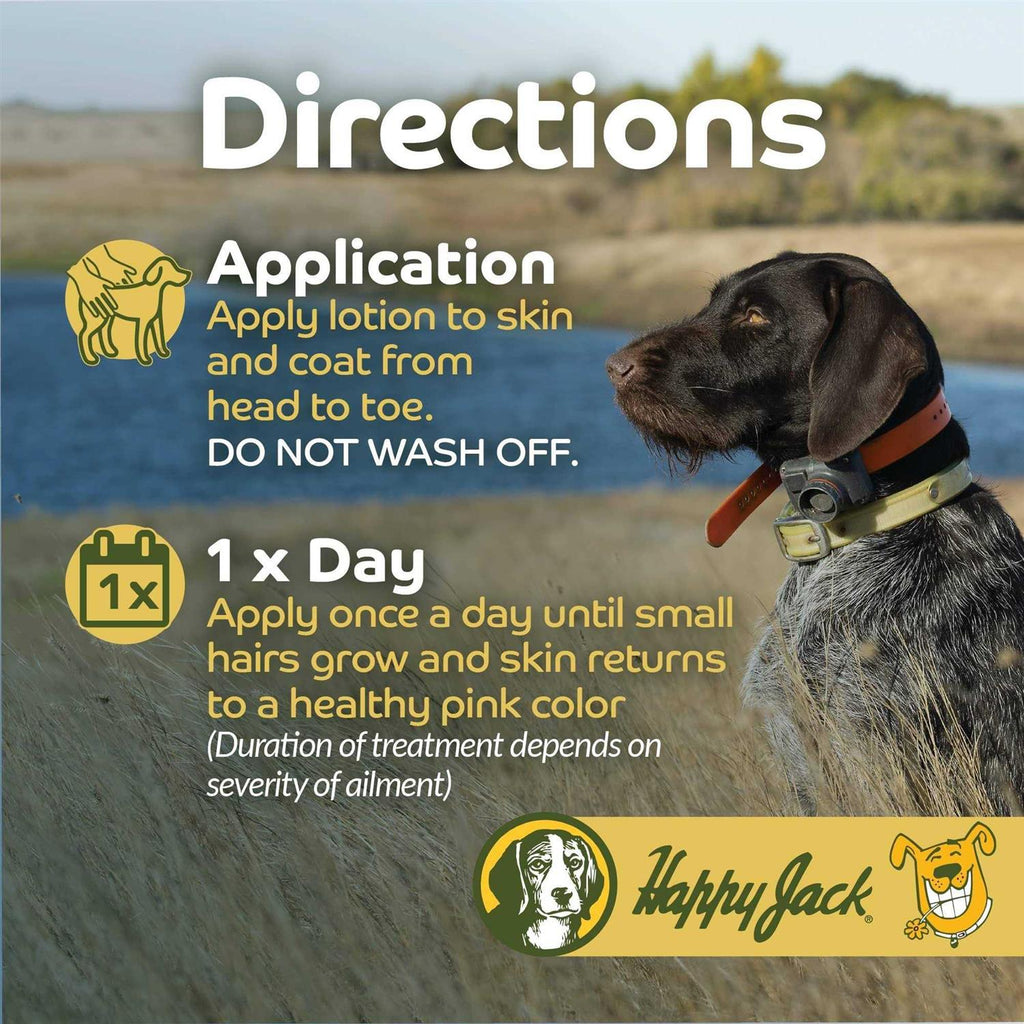 Happy Jack Mange Medicine for Dogs & Horses D585