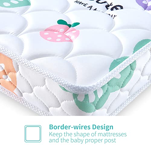 Dual-Sided Baby Crib and Toddler Mattress 52" x 27.6" x 5" A26490