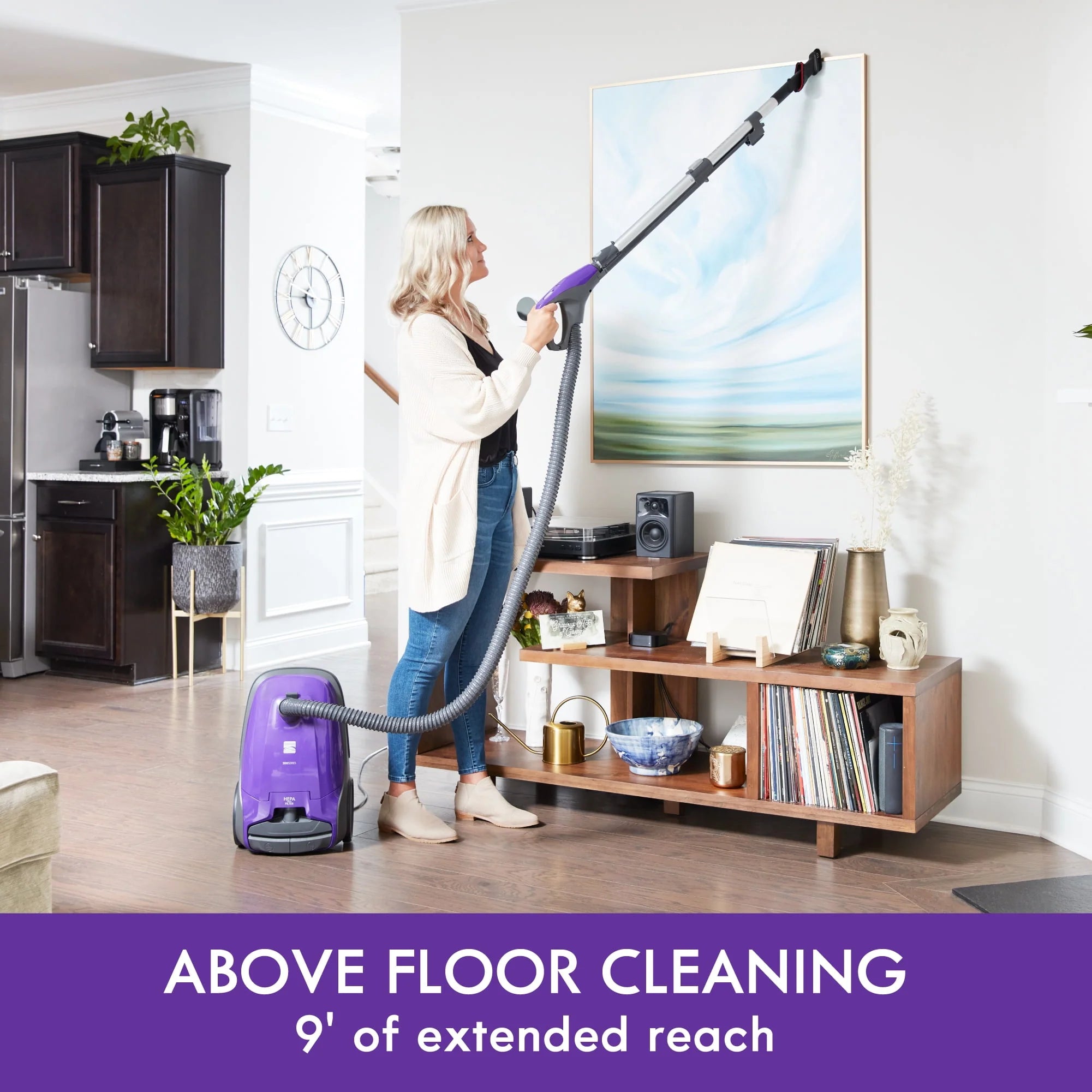 Kenmore 200 Series Pet Friendly HEPA Bagged Canister Vacuum Cleaner BC3002 R158