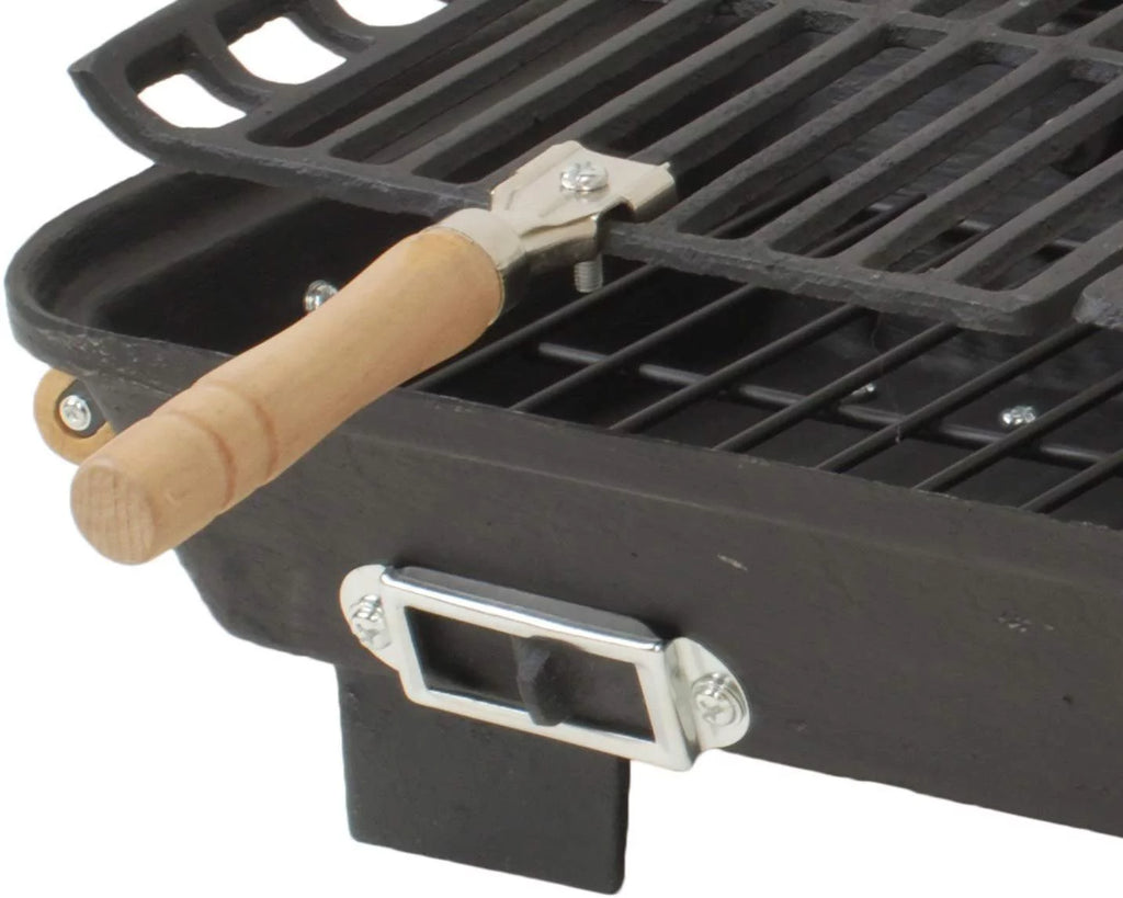 Marsh Allen 30052AMZ Kay Home Product's Cast Iron Hibachi Charcoal Grill, 10 by 18-Inch Z819569