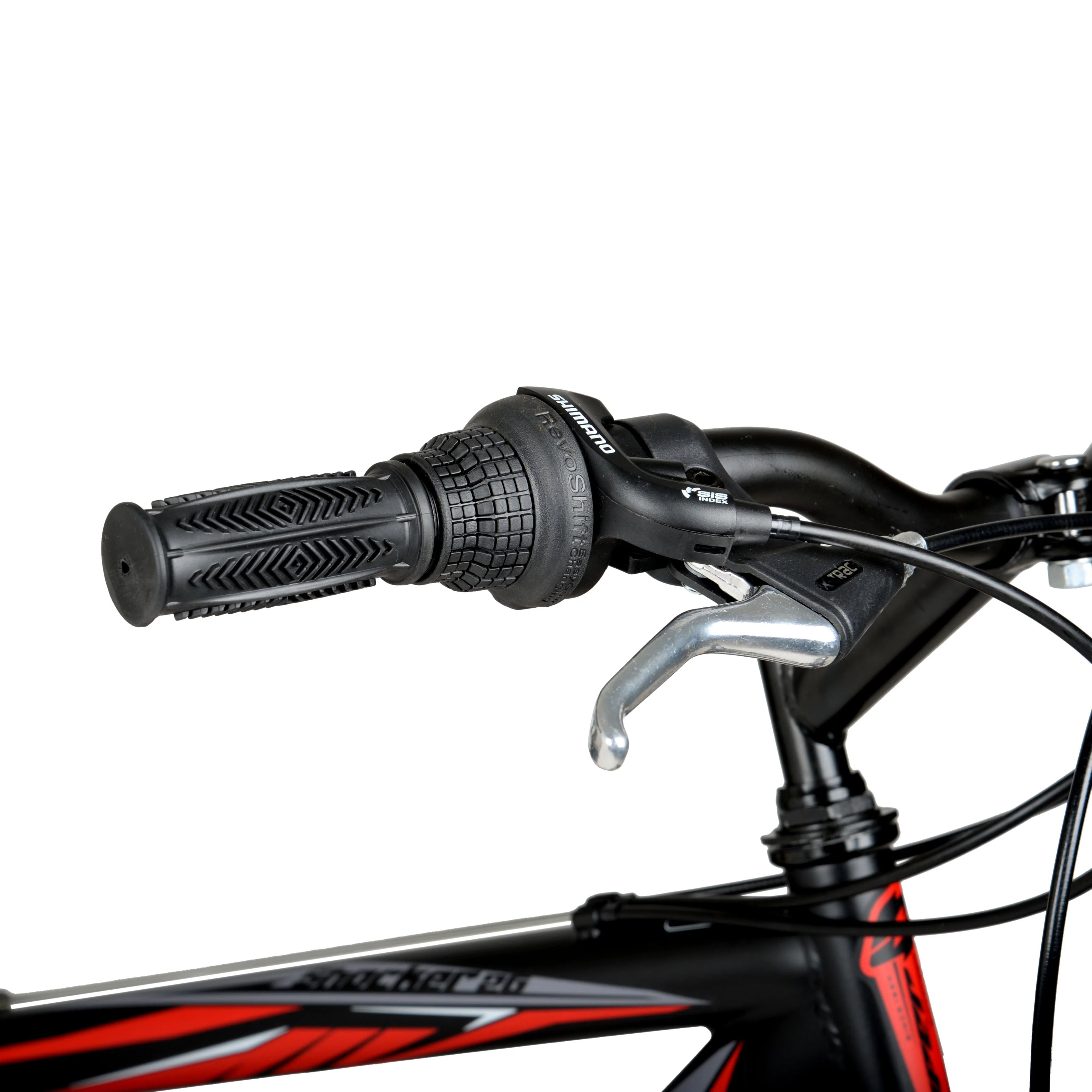 Hyper Bicycles Men's 26 Shocker Mountain Bike, Black/Red A719827