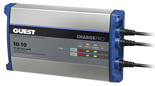 Guest 2707A Guest On-Board Battery Charger 8A / 12V, 2 Bank, 120V Input