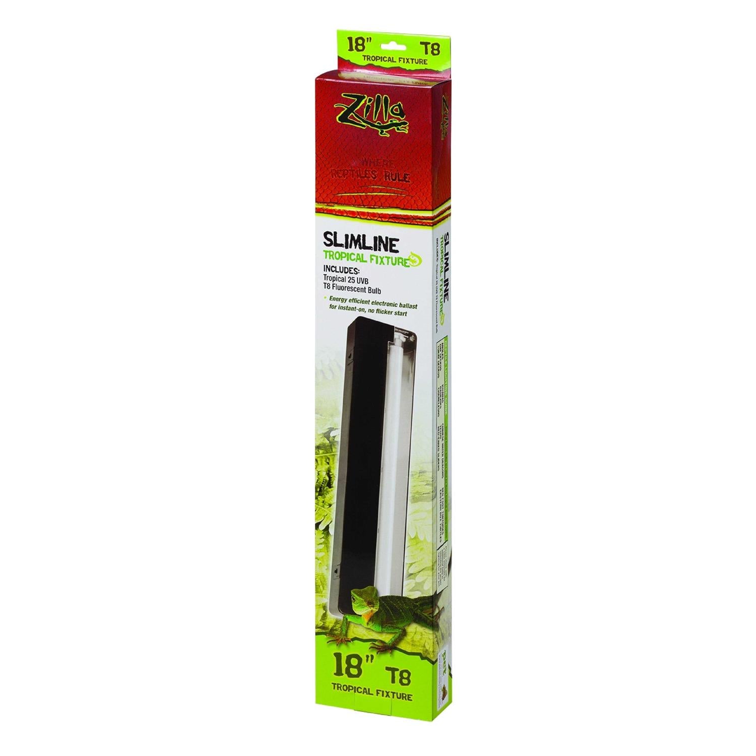 Zilla Slimline Tropical Reptile Fixture