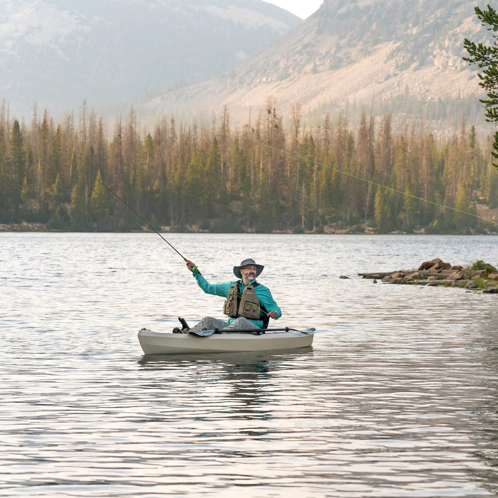 Lifetime Tamarack Angler 10 ft Sit-on-Top Fishing Kayak, Tan Y36375