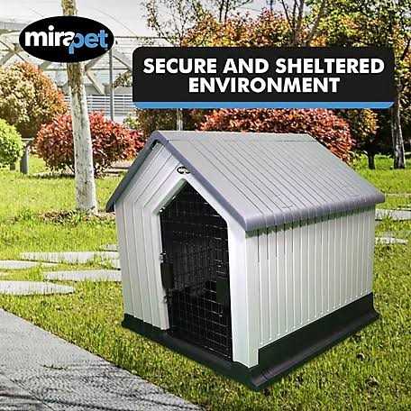 Mirapet Modern Pet House Weatherproof Easy Installation V1661