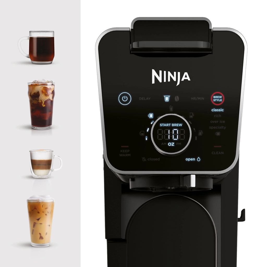 Ninja CFP300 DualBrew Specialty Coffee System, 12-Cup Drip Coffee Maker S172