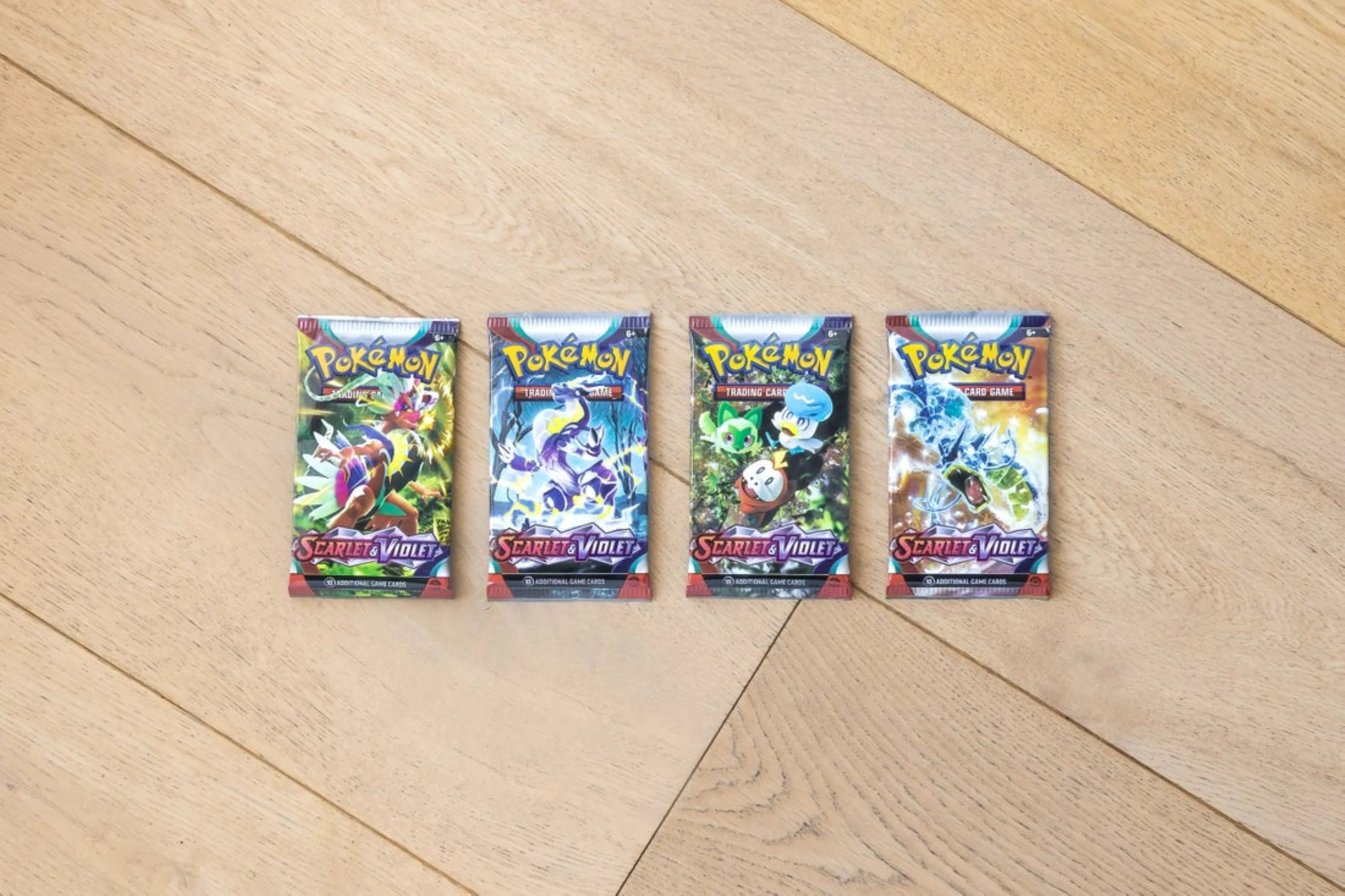 Pokemon Trading Card Games Scarlet & Violet Booster Bundle - 6 Packs L595