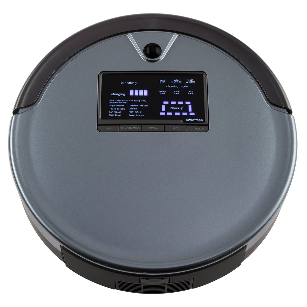 bObsweep Bob PetHair Plus Wet/Dry Robotic Vacuum Charcoal N9714