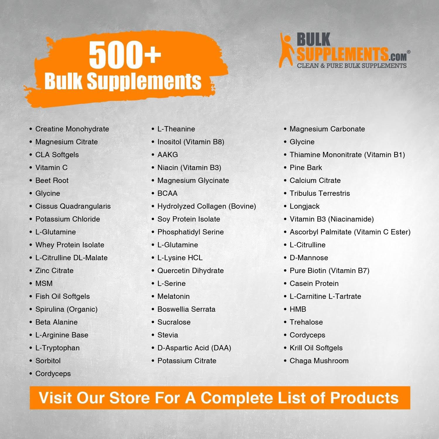 Calcium Pyruvate Powder by BulkSupplements (5 kg) X76562