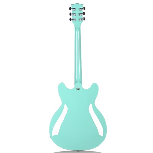 Redid Semi-Hollow Body Electric Guitar RD-100 with F-Hole, Maple Neck, Humbucker Pickups G2932