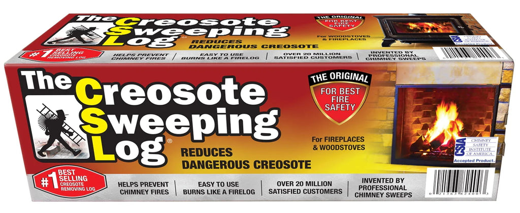 CSL Creosote Sweeping Log for Fireplaces and Woodstoves Y818107