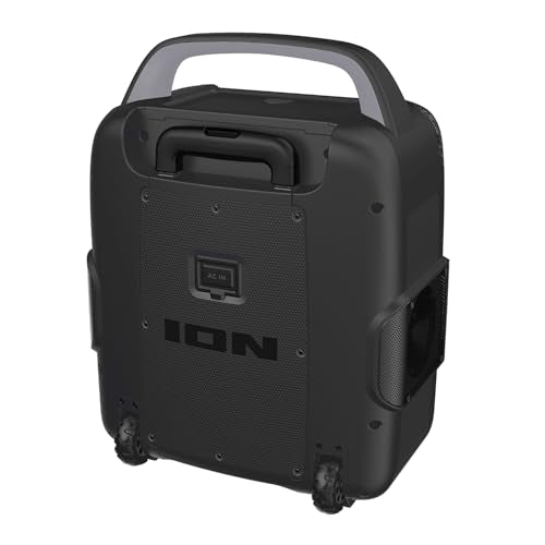 ION Block Rocker Portable Bluetooth Party Speaker with Karaoke Microphone T461114
