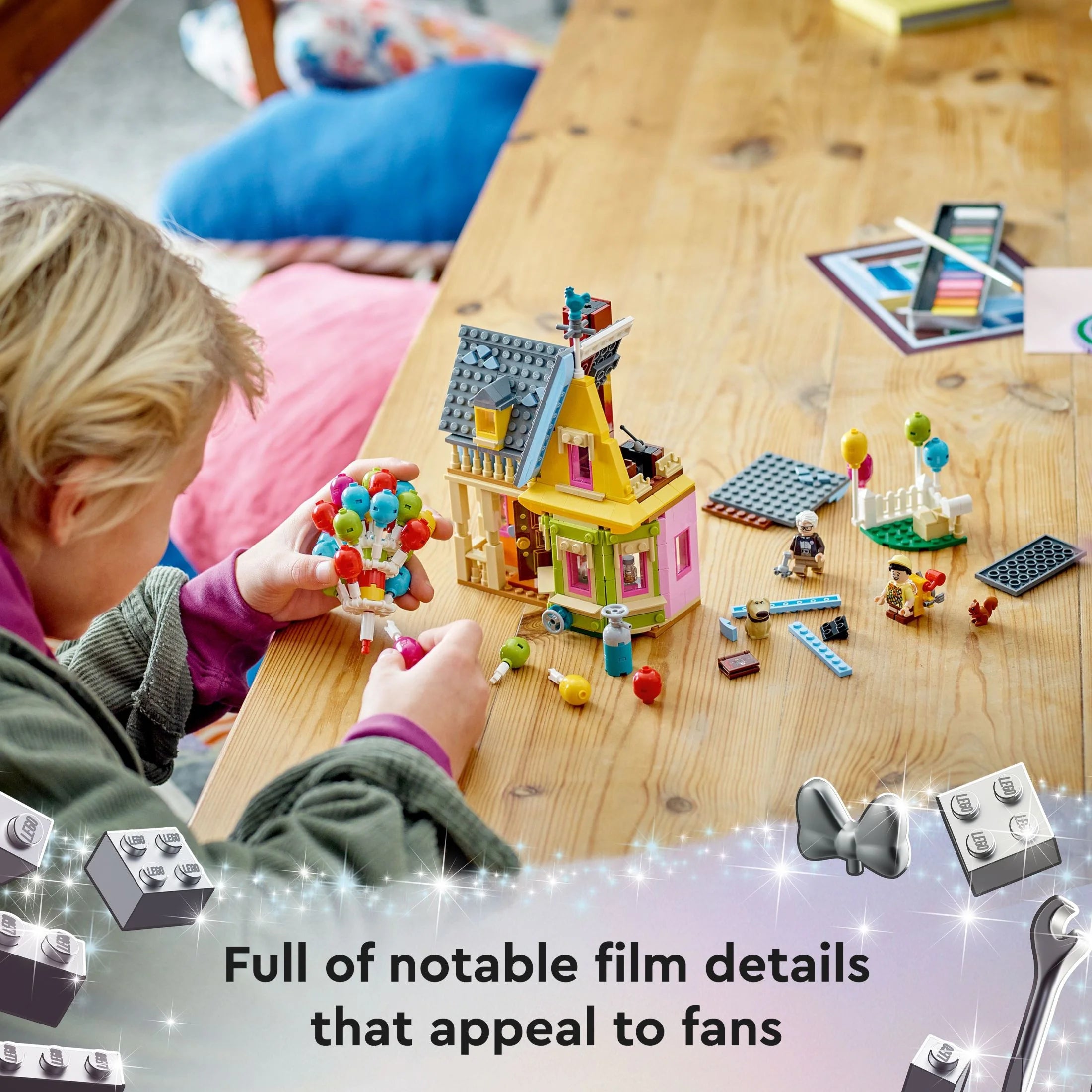 LEGO Disney and Pixar Up House 43217 Building Toy Set for Kids Ages 9+ G8987