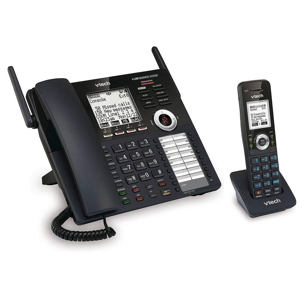 Vtech Am18447 Main Console 4-Line Expandable Office Phone System K31036