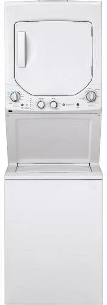 GE Unitized Spacemaker® 2.3 cu. ft. Capacity Washer with Stainless Steel Basket and 4.4 cu. ft. Capacity Electric Dryer