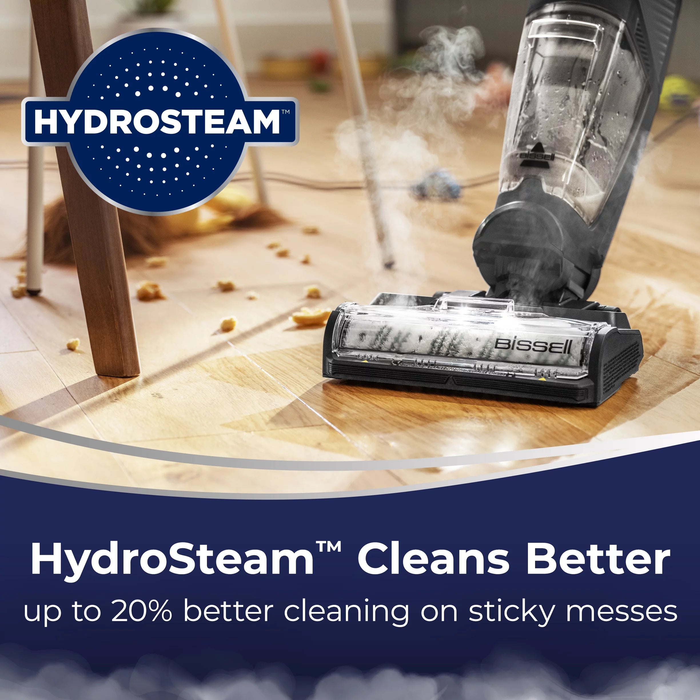 BISSELL CrossWave HydroSteam Wet-Dry Vacuum 3513 A942410