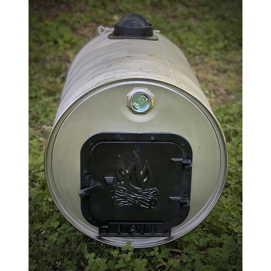 Woodeze 5SV-BSK1000 Wood Burning Barrel Stove Kit X2403