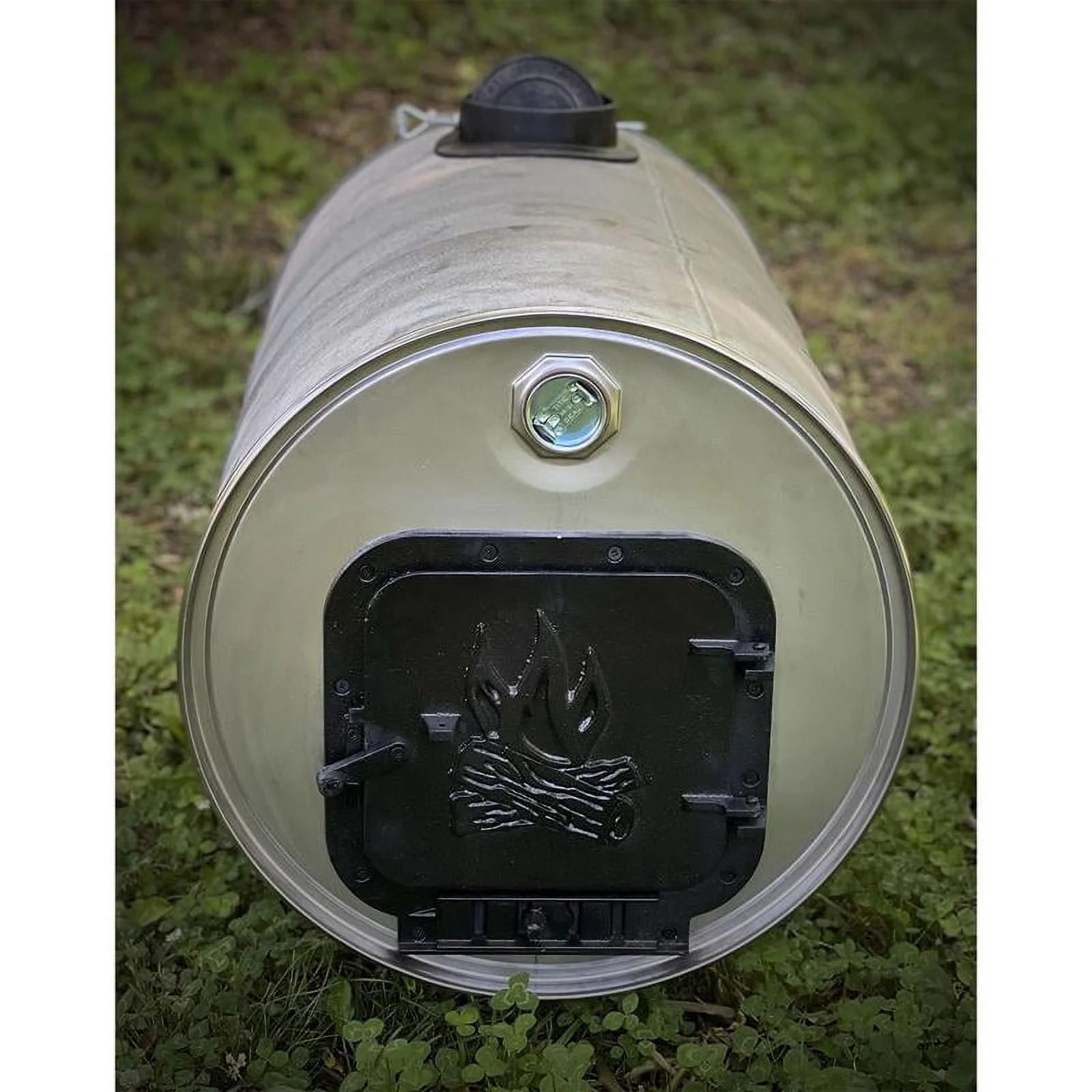 Woodeze 5SV-BSK1000 Wood Burning Barrel Stove Kit X2403