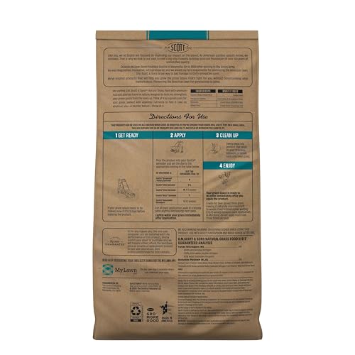 Scotts Tall Fescue Blend Grass Seed with Fertilizer and Soil Improver, 8 lbs A926