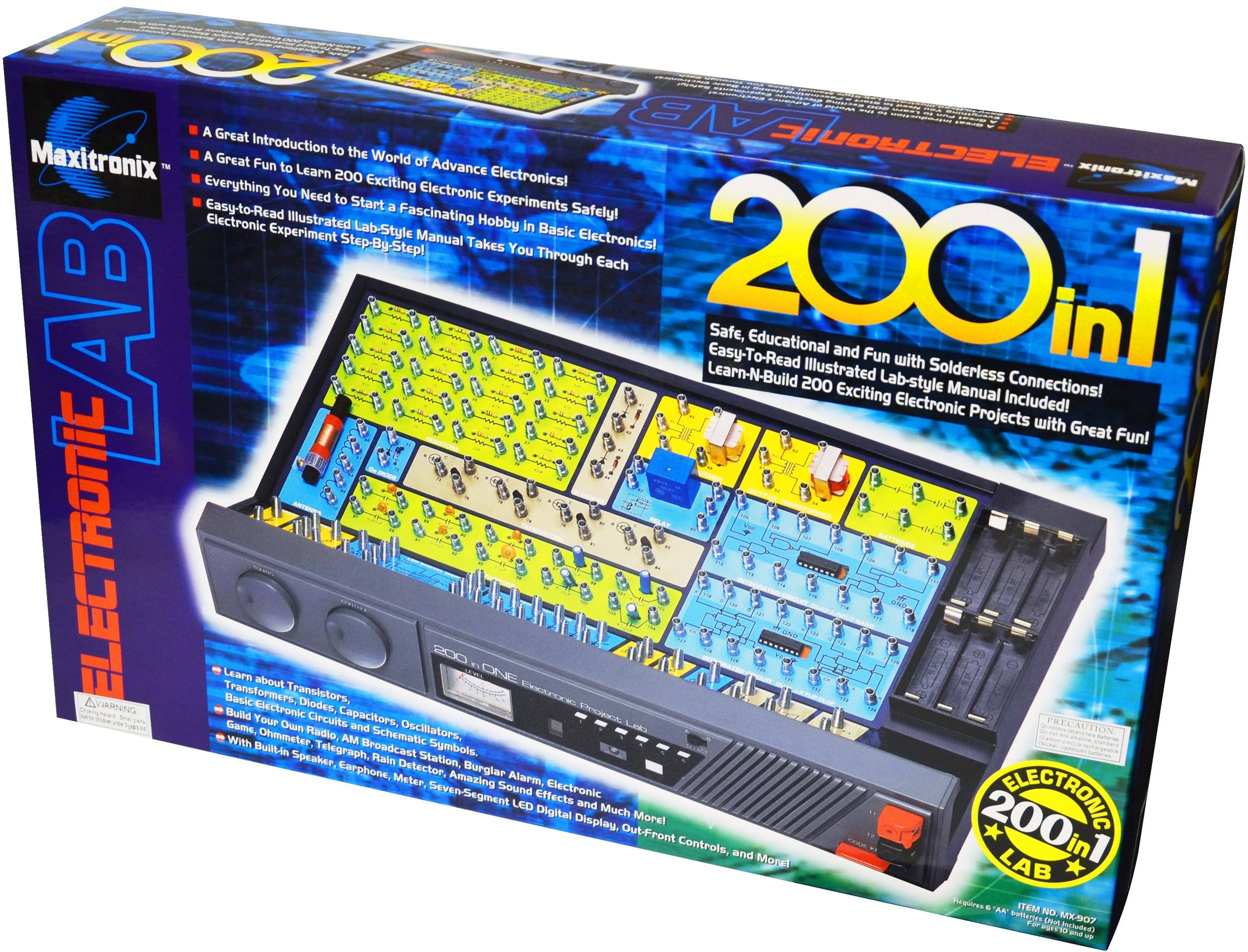 Elenco 200-in-1 Electronic Project Lab R318