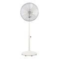 Better Homes & Gardens New 16 inch Adjustable Height Oscillating Retro 3-Speed Metal Stand Fan in Red