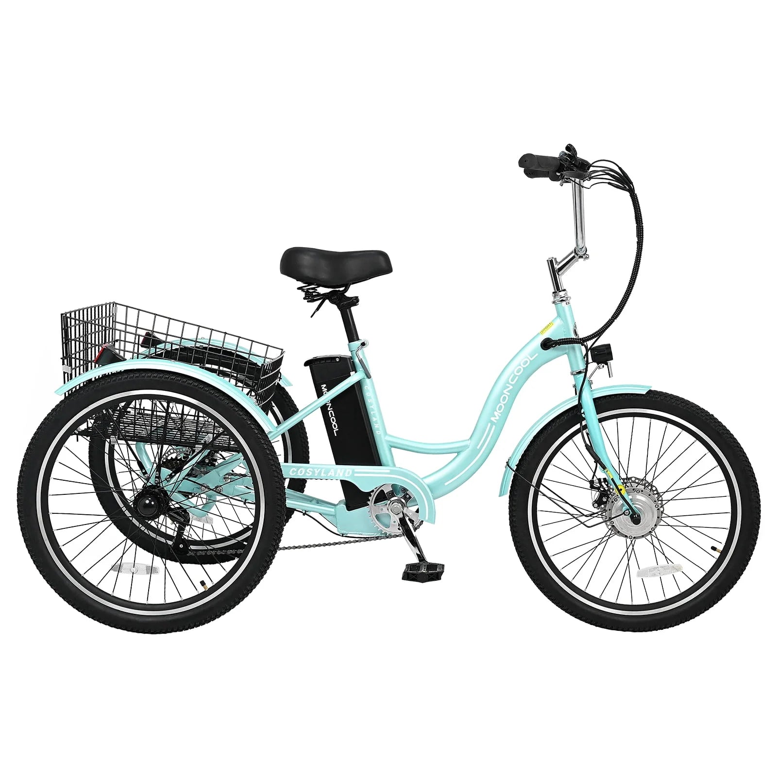 Lilypelle Adult Electric Tricycle 3-Wheel Bike for Seniors E1378