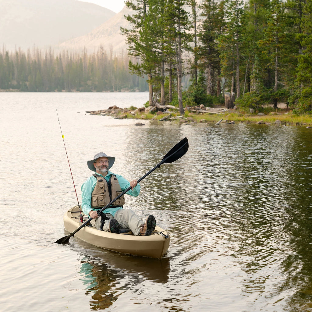 Lifetime Tamarack Angler 10 ft Sit-on-Top Fishing Kayak, Tan Y36375