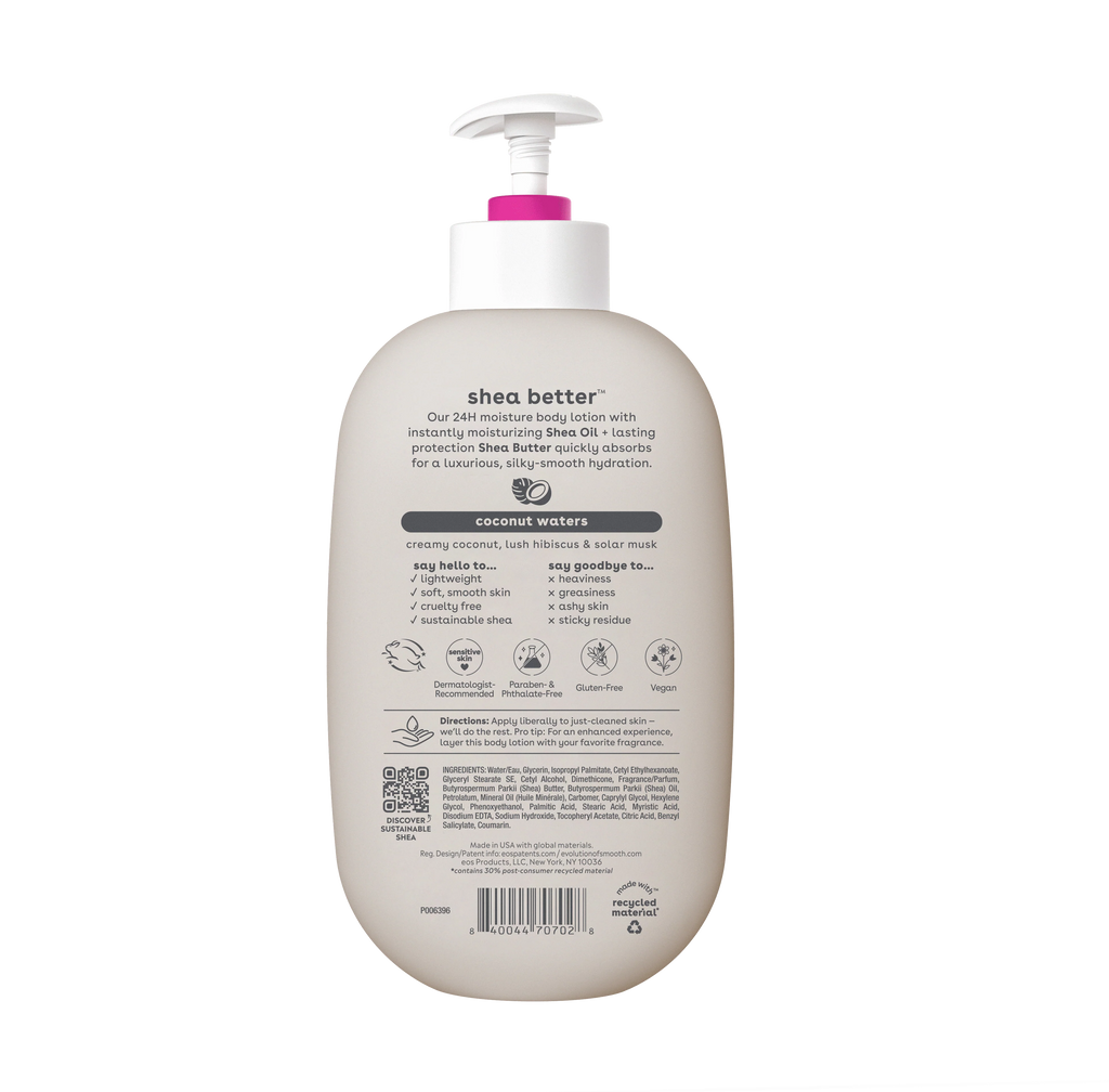 eos Shea Better Body Lotion Coconut Waters, 16 fl oz U579066