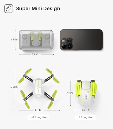 SYMA Mini Drone with 720P FPV Camera for Adults Kids Q905404