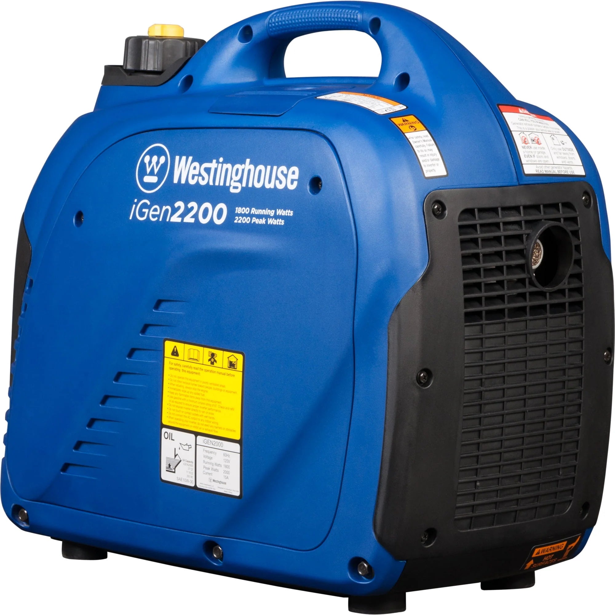 Westinghouse 2200 Peak Watt Portable Inverter Generator U92172