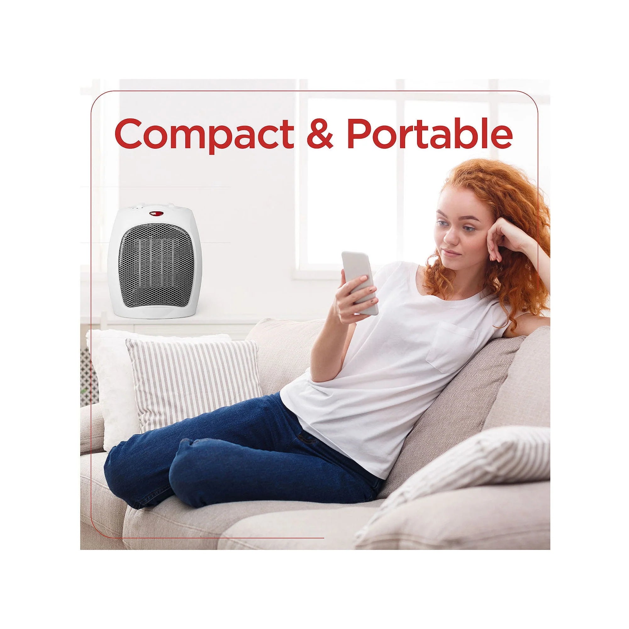 Black+Decker Portable Ceramic Space Heater 1500W W68162