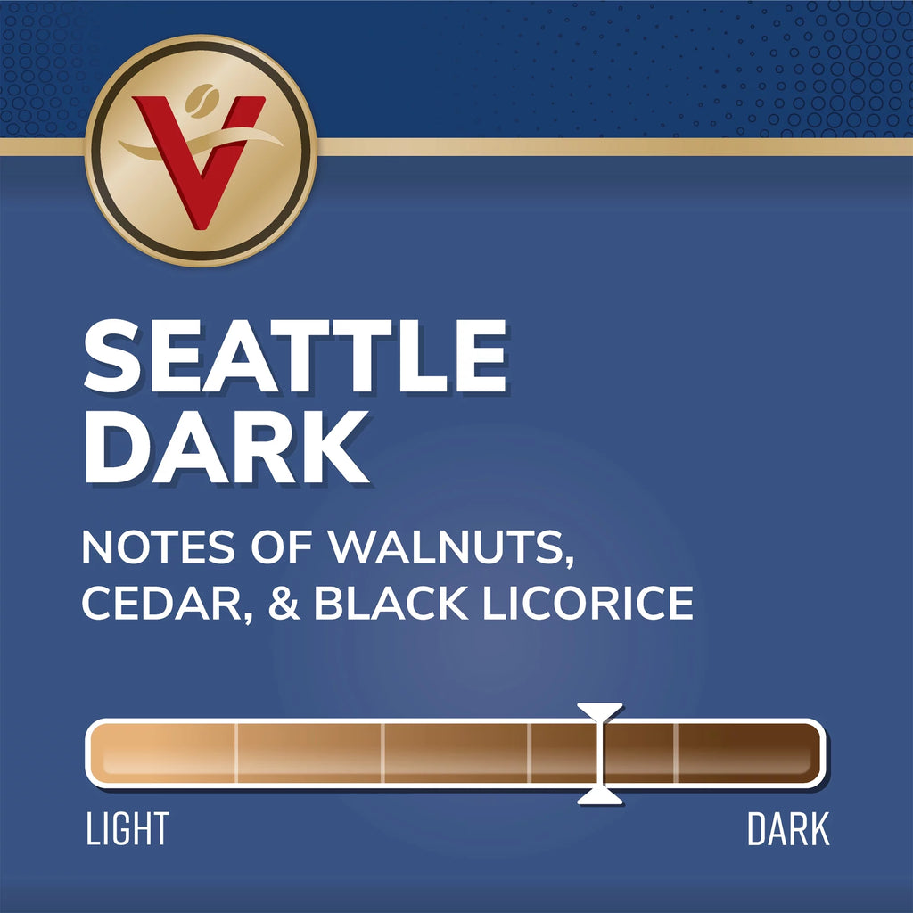 Seattle Dark Dark Roast Coffee Pods for Keurig K-Cup Brewers G743557