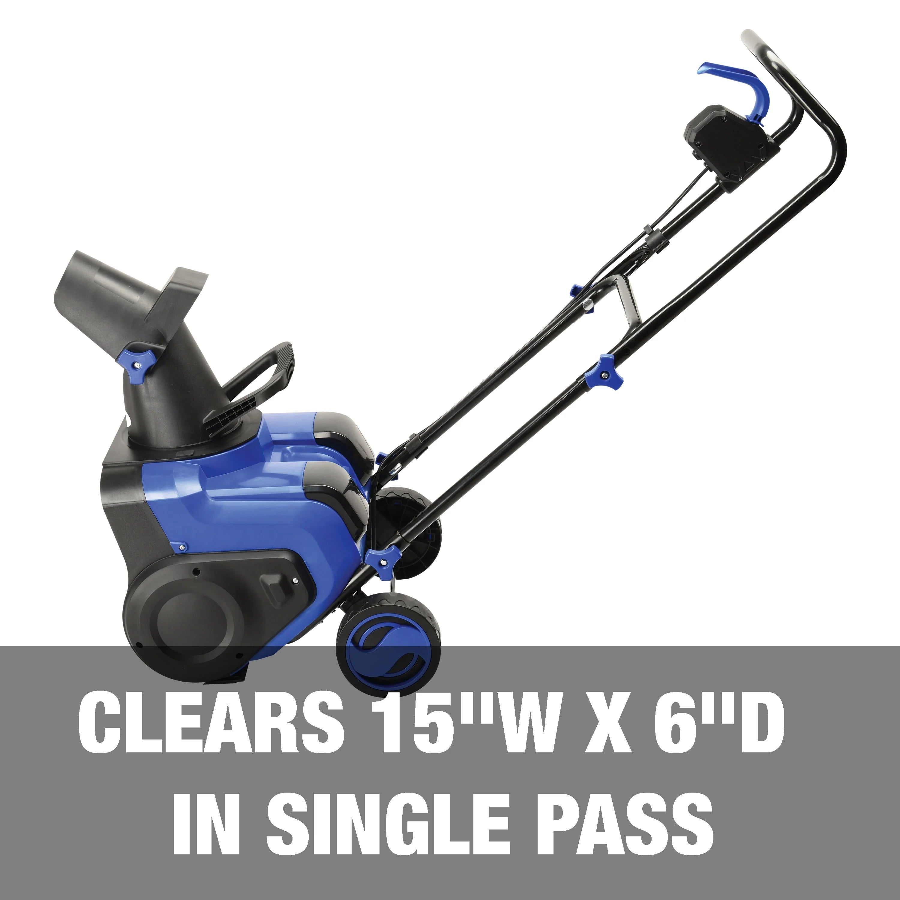 Snow Joe 48V 15 Cordless Snow Blower, Brushless Motor, 2 x 4.0-Ah Batteries & Charger M4804