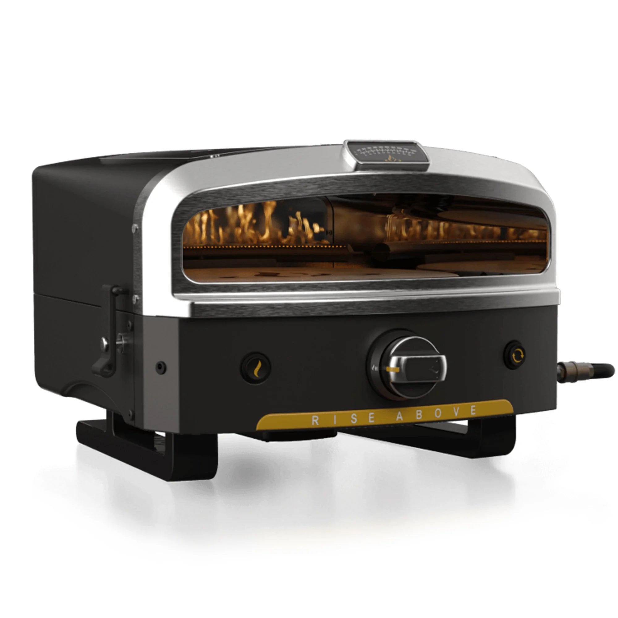 Halo Versa 16 LP Gas Portable Outdoor Pizza Oven w/ Rotating Cooking Stone