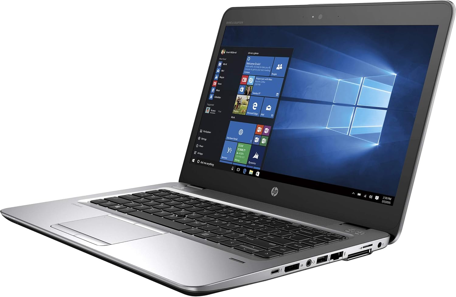 HP EliteBook 840 G4 14 HD Laptop, Core i5, 16GB RAM, 512GB SSD, Windows 10 Pro (Renewed) M7433