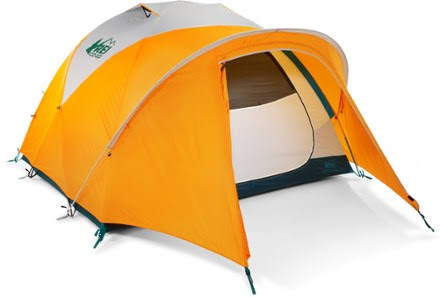 Rei Co-op Base Camp 4 Tent Orange J89101