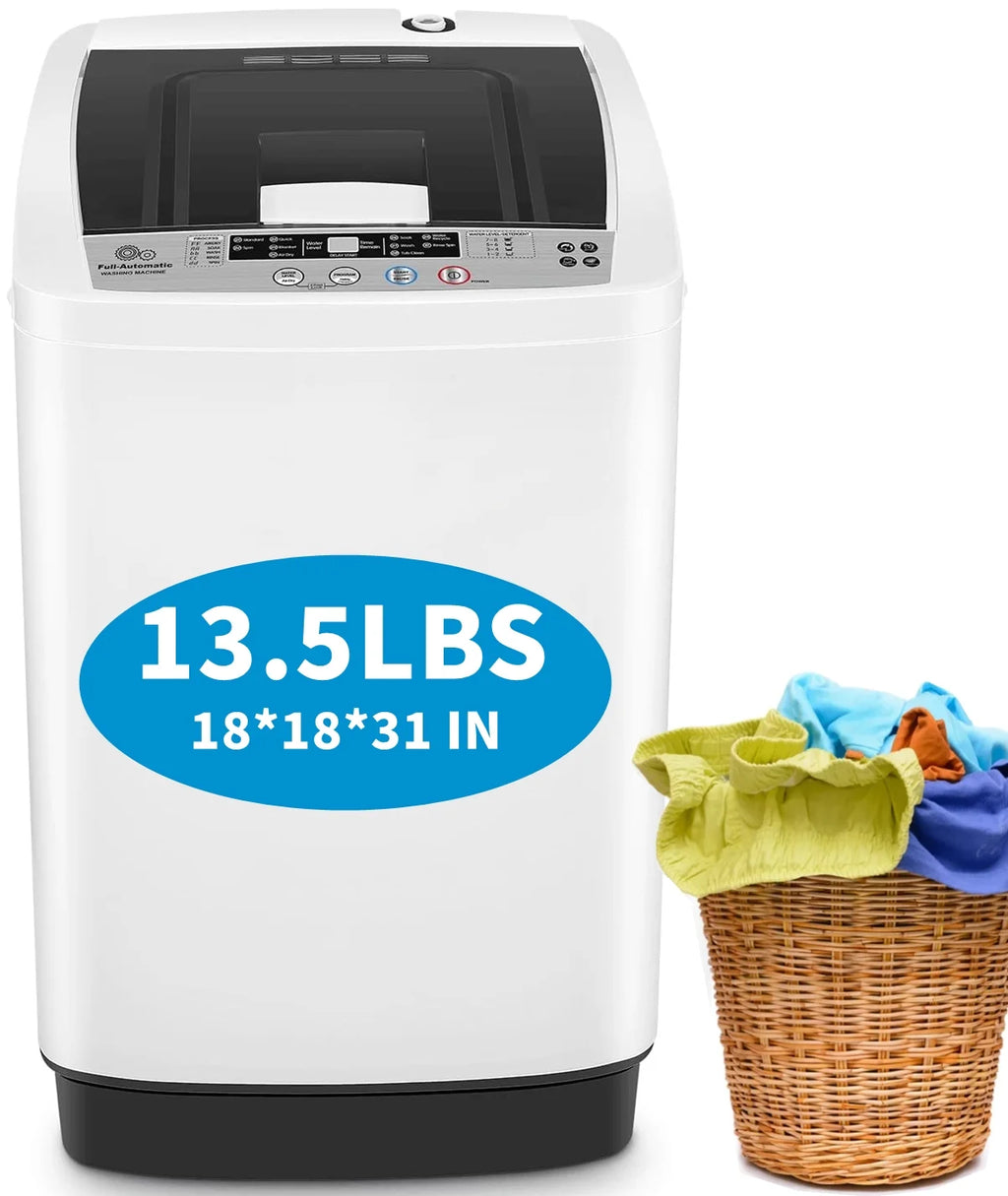 Qhomic Washing Machine 17.8 lb. Capacity Portable Washer and Dryer Combo H639