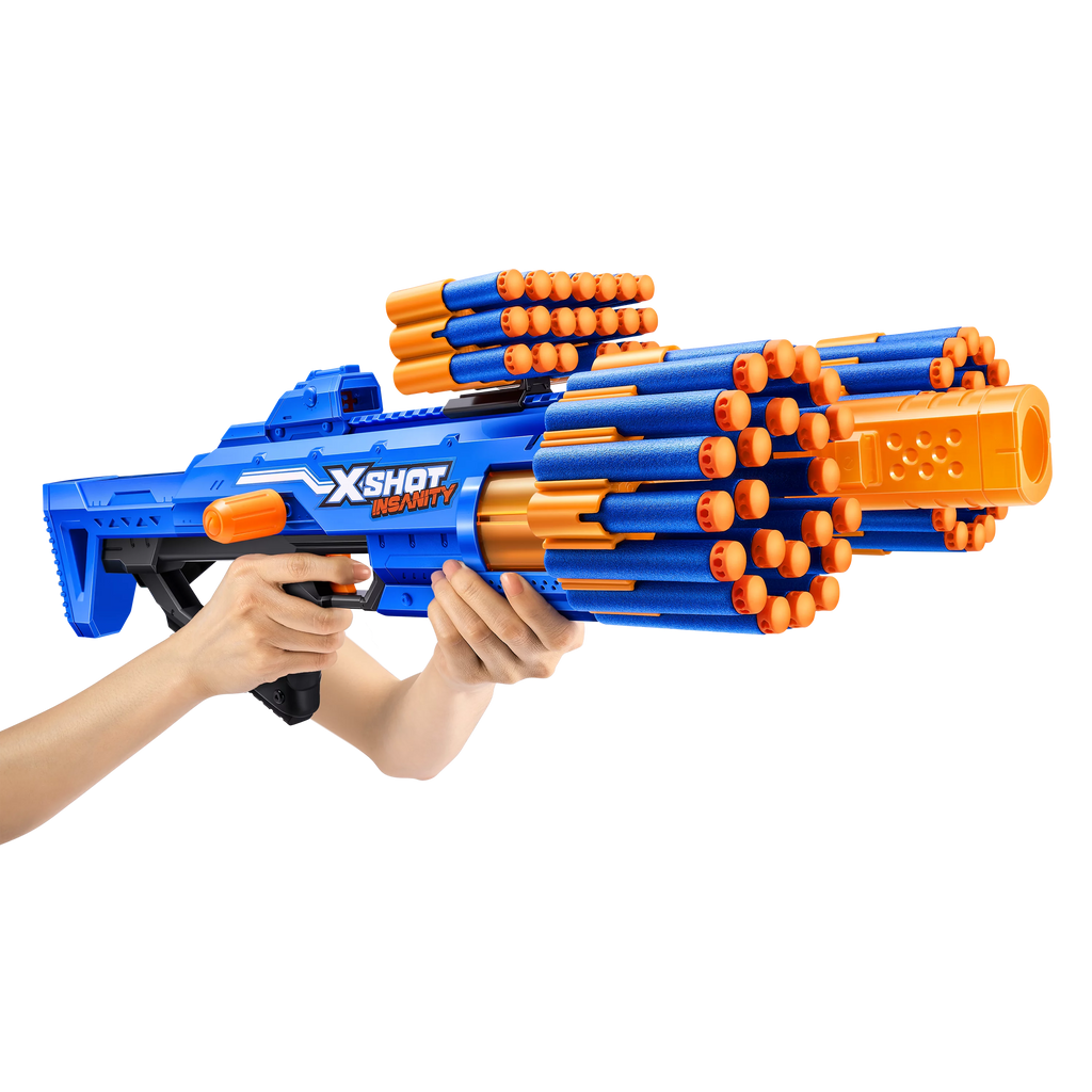 X-Shot Insanity Berzerko by ZURU Dart Blaster, 48 Darts, Ages 8+ K243