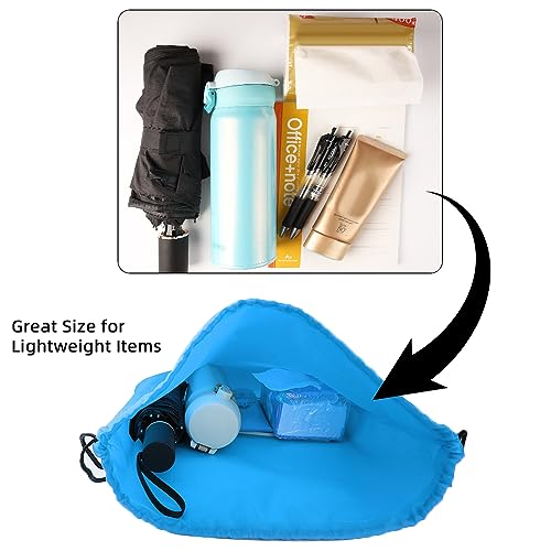 GoodtoU 40 Pack Drawstring Backpacks Waterproof Nylon Cinch Bags for School Gym N792