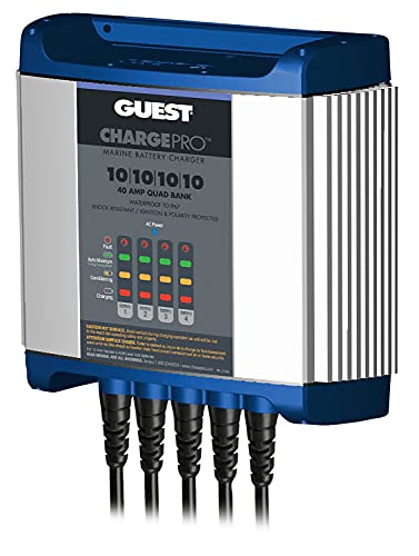 Guest 2707A On-Board Battery Charger 8A 12V 2 Bank X18793