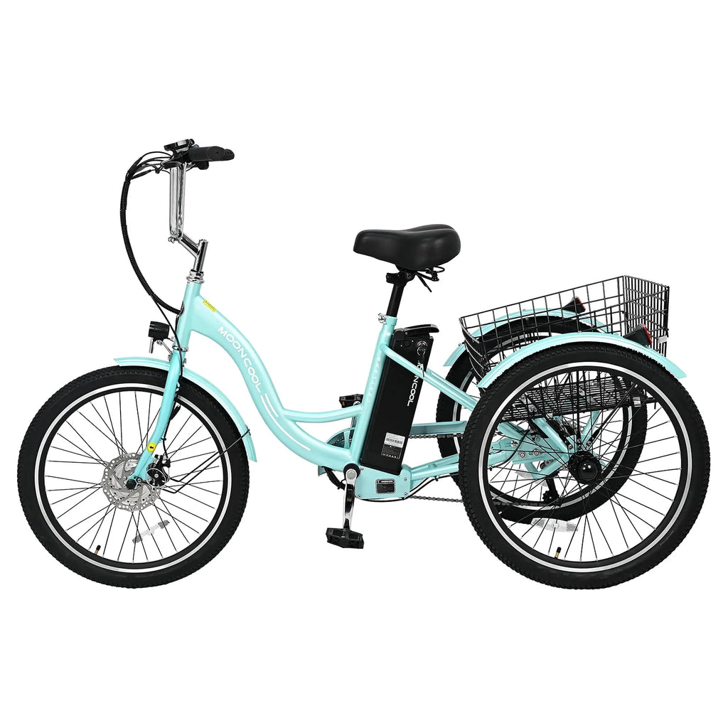 Lilypelle Adult Electric Tricycle 3-Wheel Bike for Seniors E1378