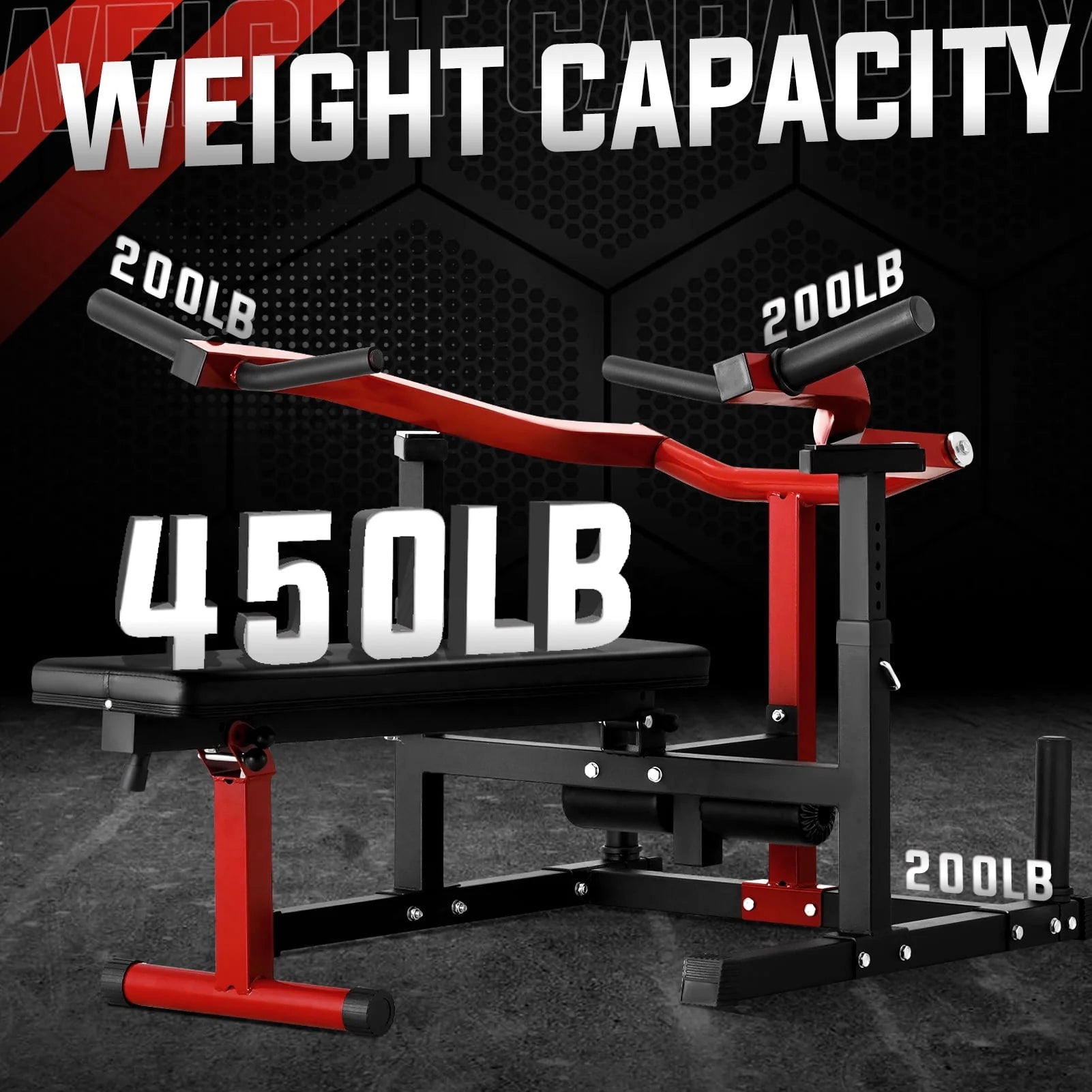 Syedee Chest Press Machine with Adjustable Bench for Home Gym I547