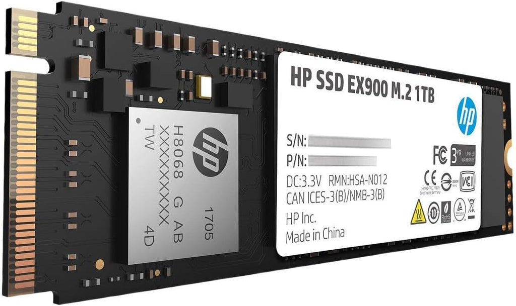 HP EX900 M.2 1TB PCIe 3.1 NVMe Internal Solid State Drive E41724