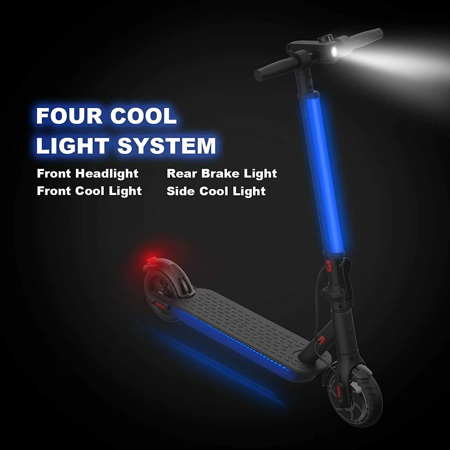Hiboy S2 Lite Electric Scooter for Adults, 13 MPH, 10.6 Miles, Folding Commuter Scooter, Black (Refurbished) V721853