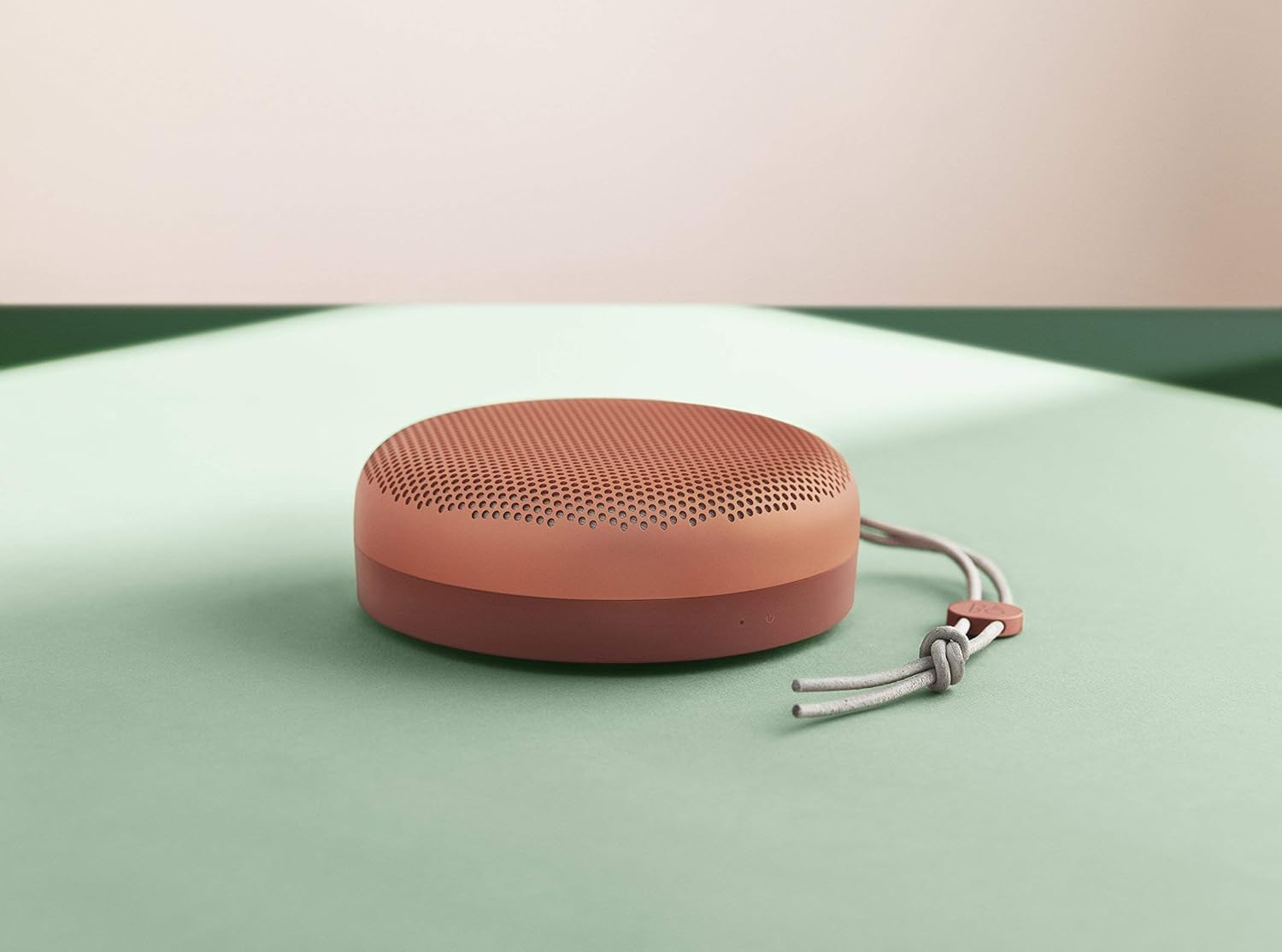 Bang & Olufsen Beoplay A1 Portable Bluetooth Speaker with Microphone (Tangerine) (Renewed) A682466
